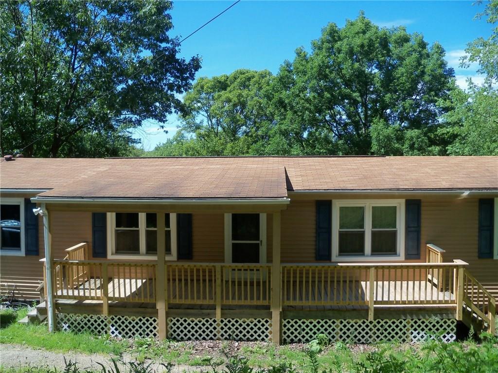3920 A Ridge Road Aliquippa, PA 15001 - Photo 1 of 25 Amazing Deck with new railing and decking. Half is covered to protect from weather and the other half to enjoy uncovered with great weather...... steps to enter from both sides