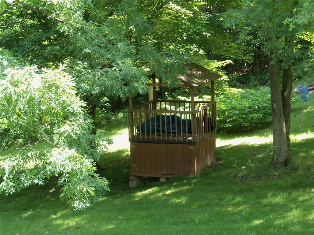 3920 A Ridge Road Aliquippa, PA 15001 - Photo 22 of 25 Extra covered building outside Possible tree house for kids to play in? Possible stand for hunting