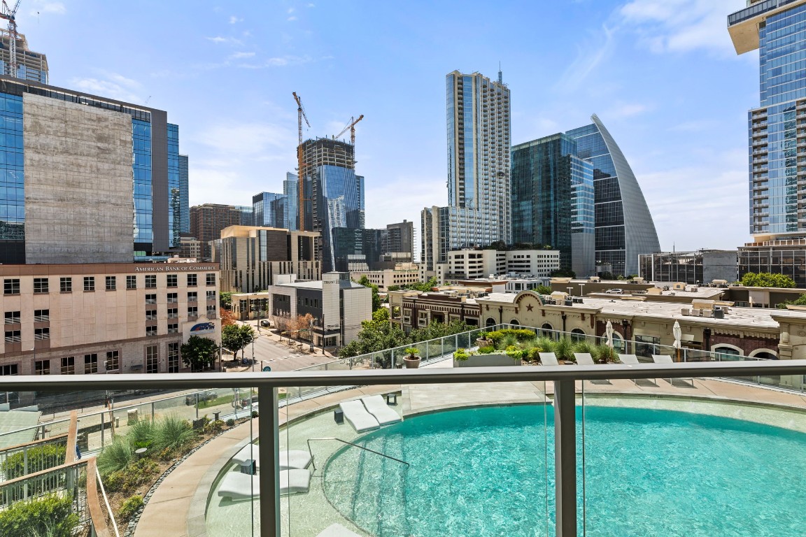 501 West Avenue, Unit 705 Austin, TX 78701 - Photo 14 of 33 a large body of water and tall building