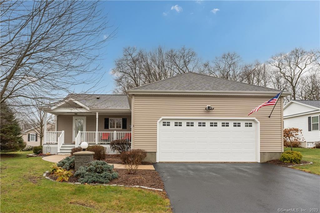 3 Wyndwood Road Montville, CT 06382 - Photo 1 of 1 a front view of a house with garden
