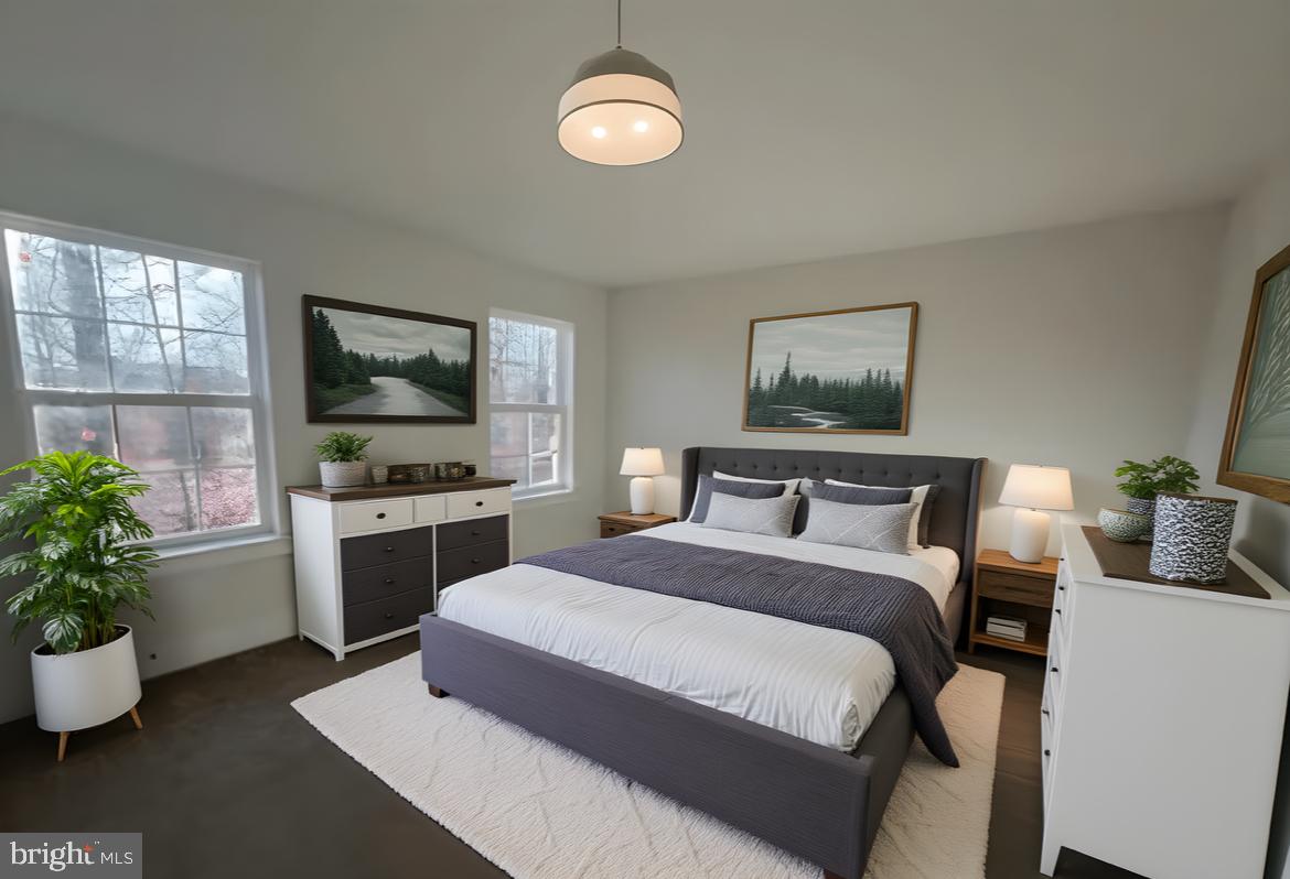 Arnold Road Glenville, PA 17329 - Photo 13 of 28 a bedroom with a bed and a flat screen tv