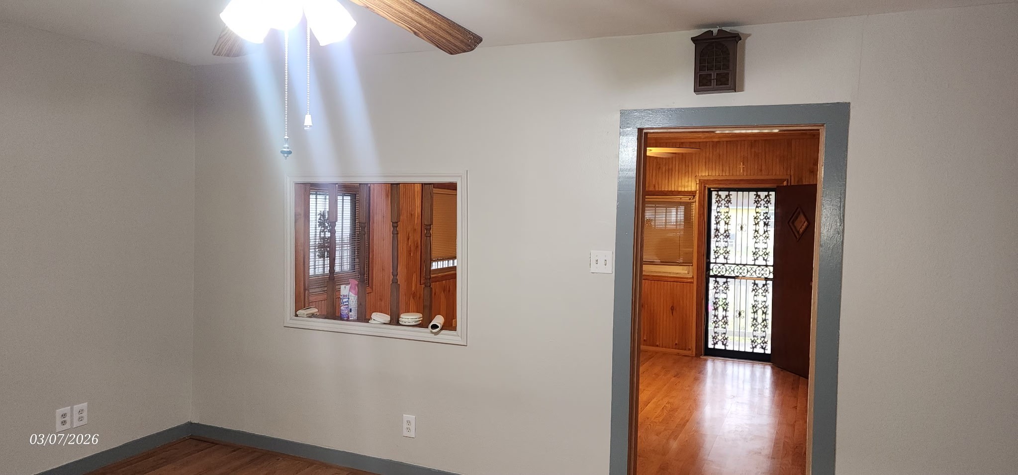 4612 Hain Street Houston, TX 77009 - Photo 18 of 21 a view of an entryway with a window