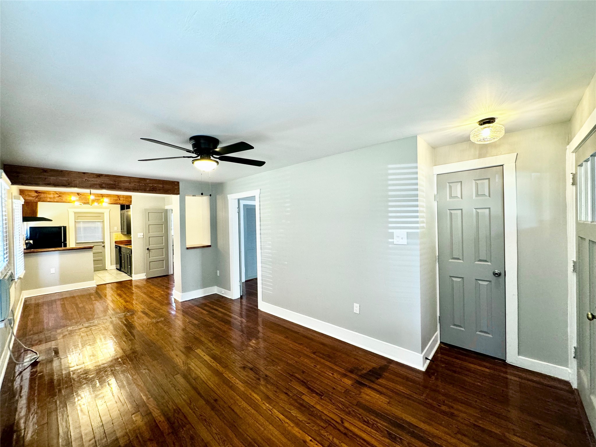1018 Dunbar Street Houston, TX 77009 - Photo 30 of 30 Floorplan was opened up for modern living! Light and bright with recent paint in a calming tone!