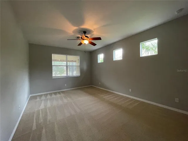 a view of a livingroom with a couch