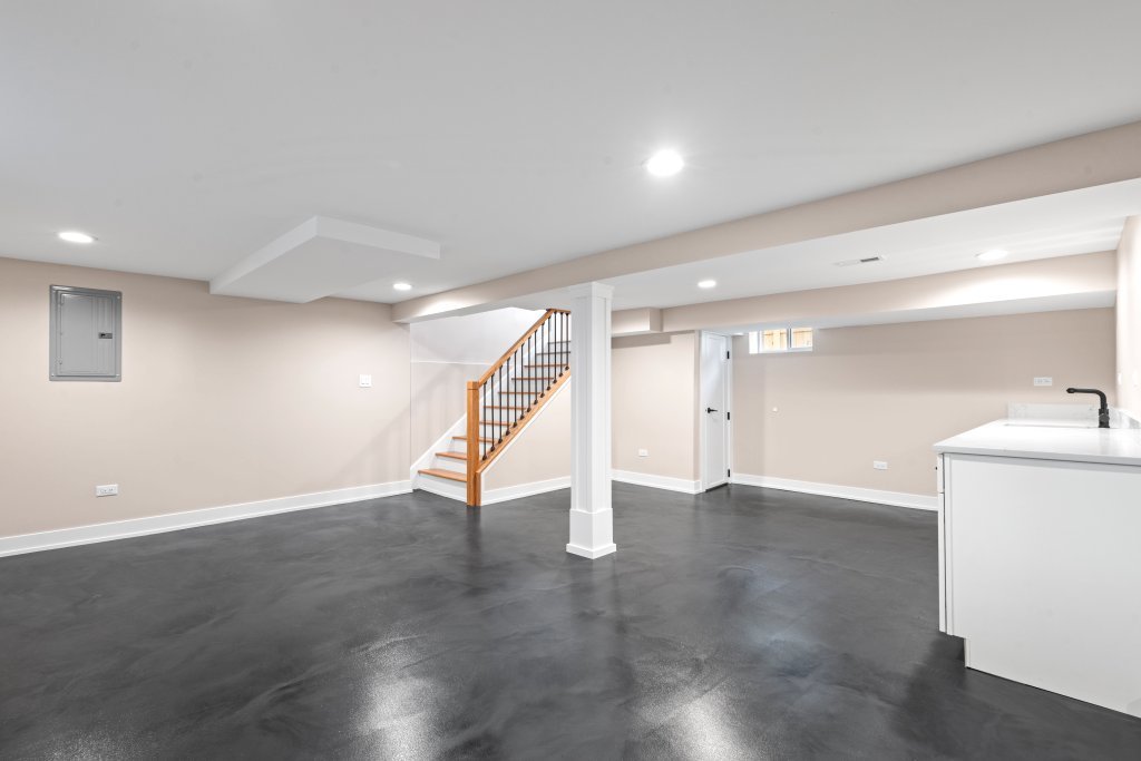 1619 North 20th Avenue Melrose Park, IL 60160 - Photo 24 of 40 an empty room with wooden floor and windows