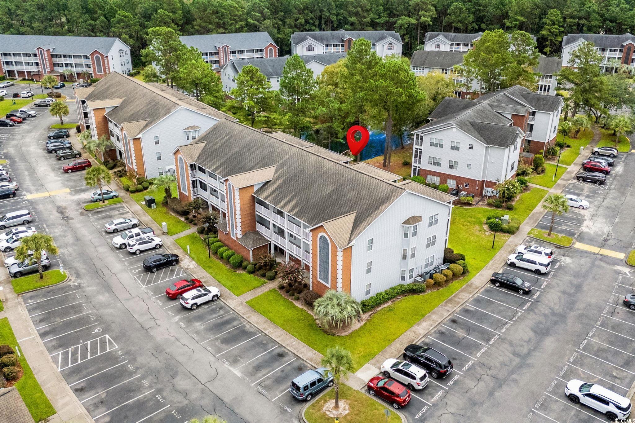 4849 Meadowsweet Drive, Unit 1606 Myrtle Beach, SC 29579 - Photo 27 of 36 Drone / aerial view