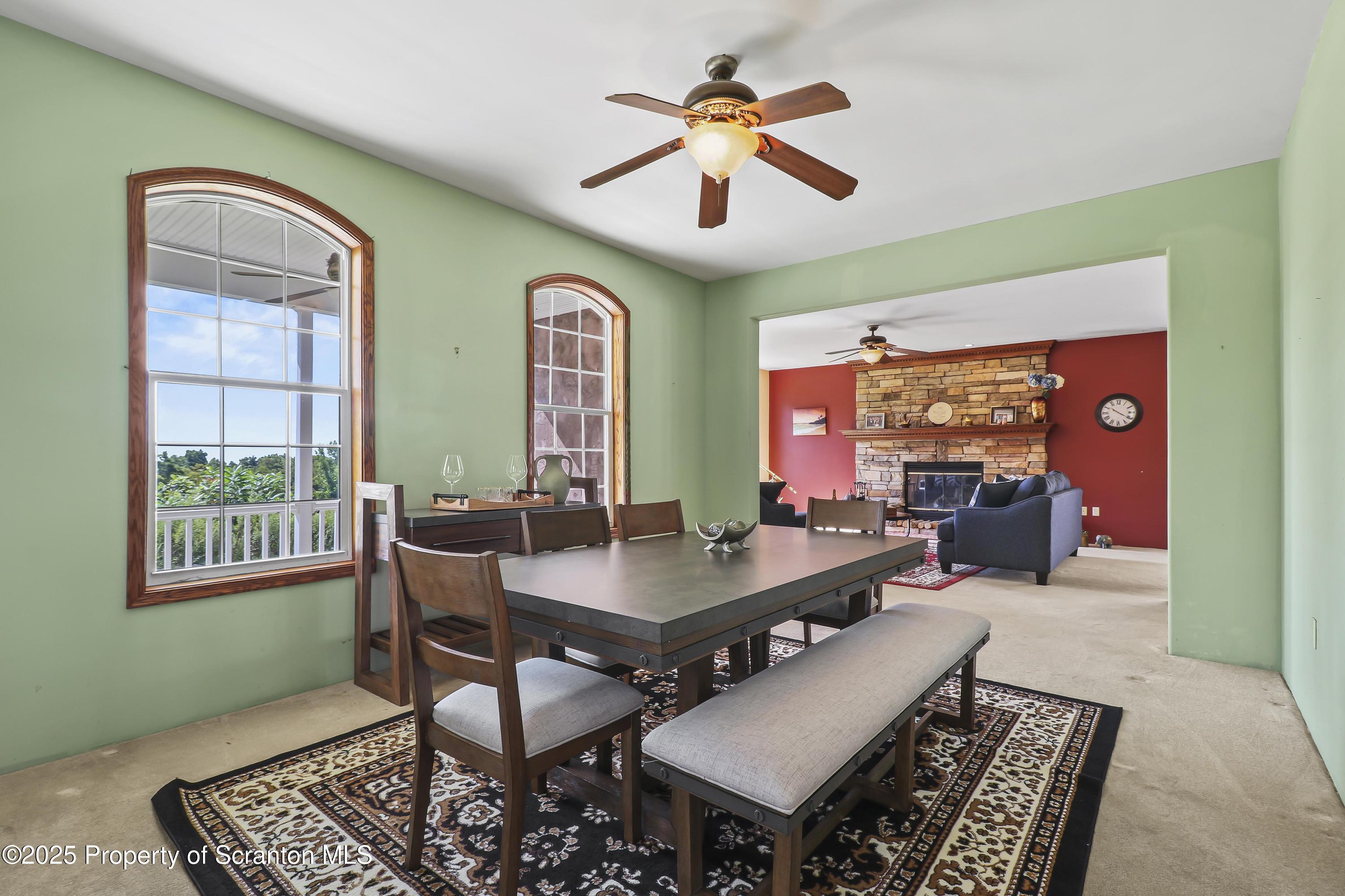 107 Ridgeview Drive Scranton, PA 18504 - Photo 18 of 48 a view of a livingroom with furniture and a window