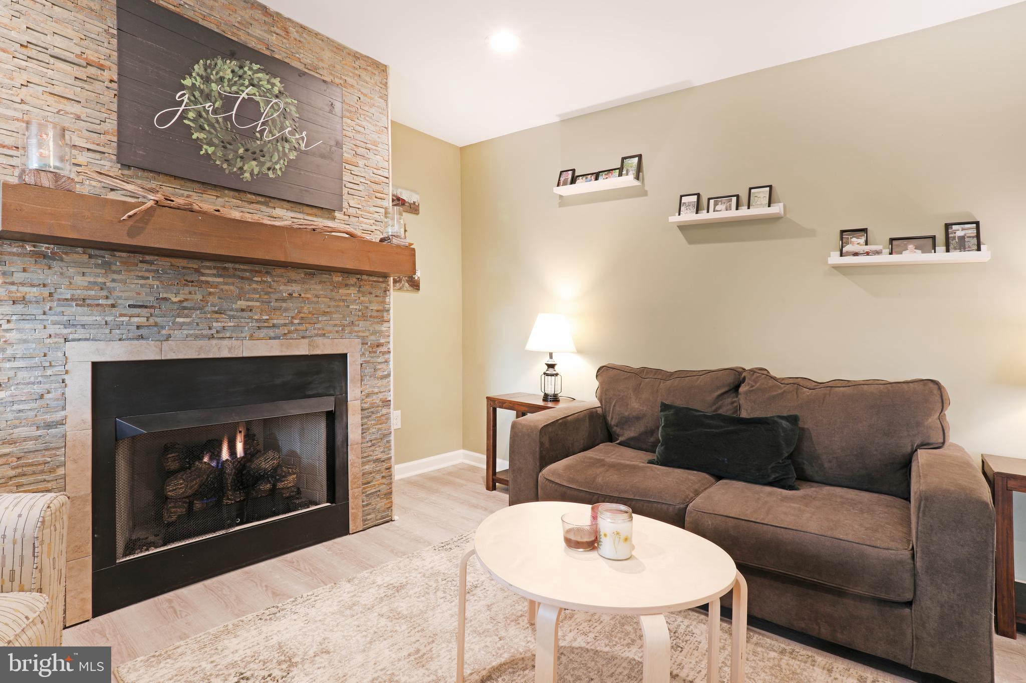 430 Dickinson Road Wenonah, NJ 08090 - Photo 15 of 32 Rear Living Area Gas Fireplace