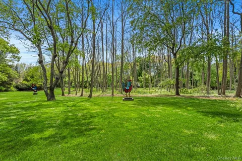 a view of outdoor space with trees