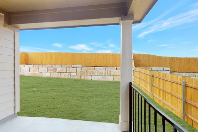 a view of an ocean from a balcony