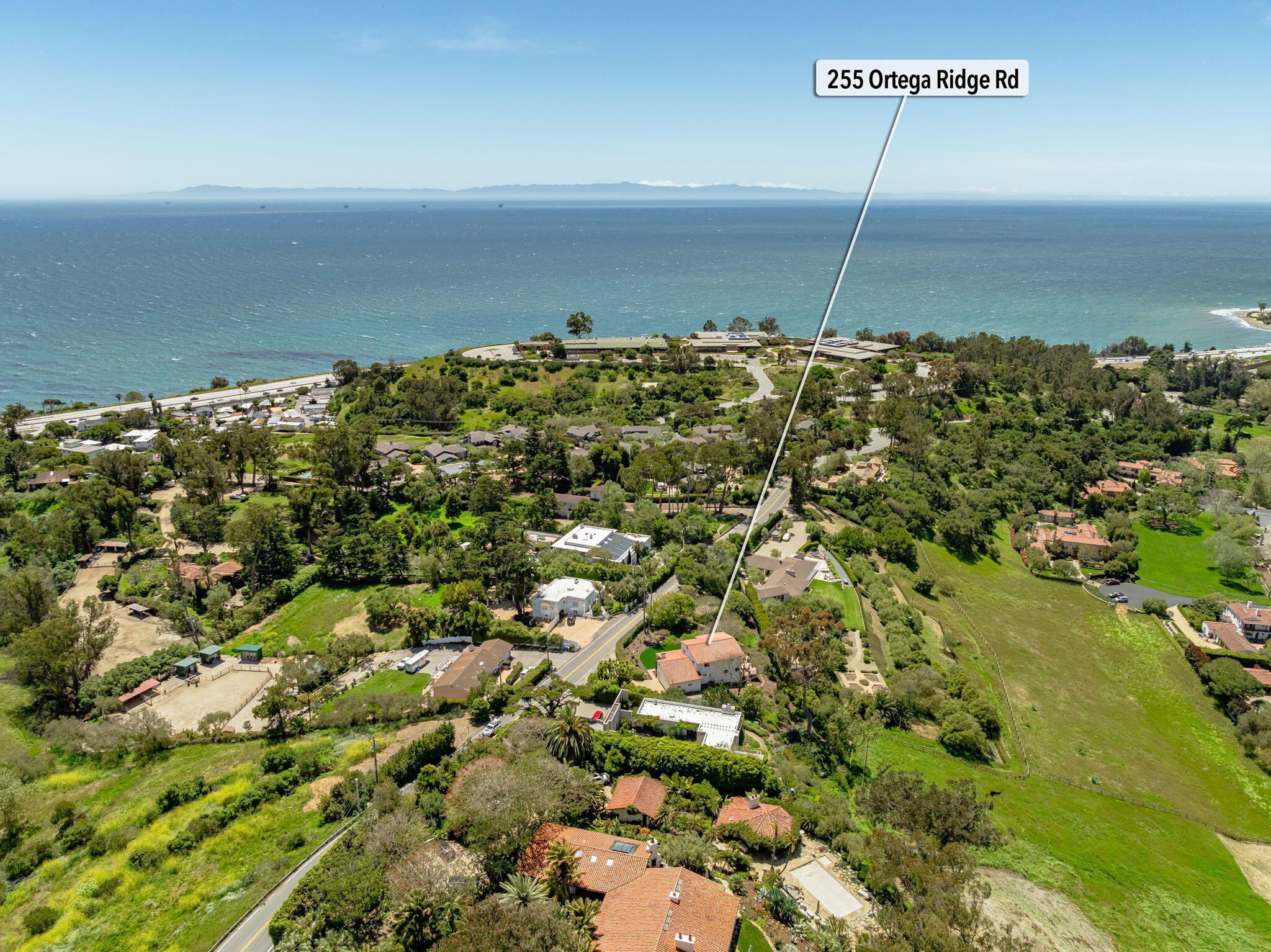 255 Ortega Ridge Road Santa Barbara, CA 93108 - Photo 13 of 17 37-web-or-mls-01 - Aerial View