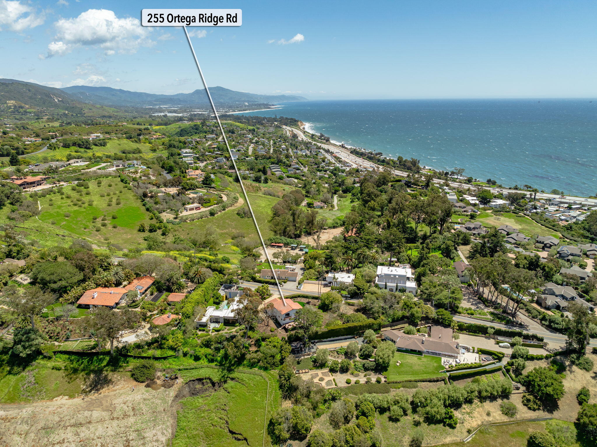 255 Ortega Ridge Road Santa Barbara, CA 93108 - Photo 14 of 17 39-web-or-mls-03 - Aerial View