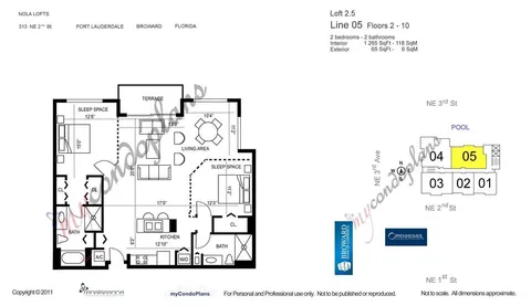 a view of a multi story building