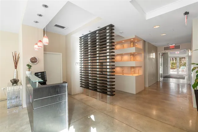 a view of a table and chairs in patio