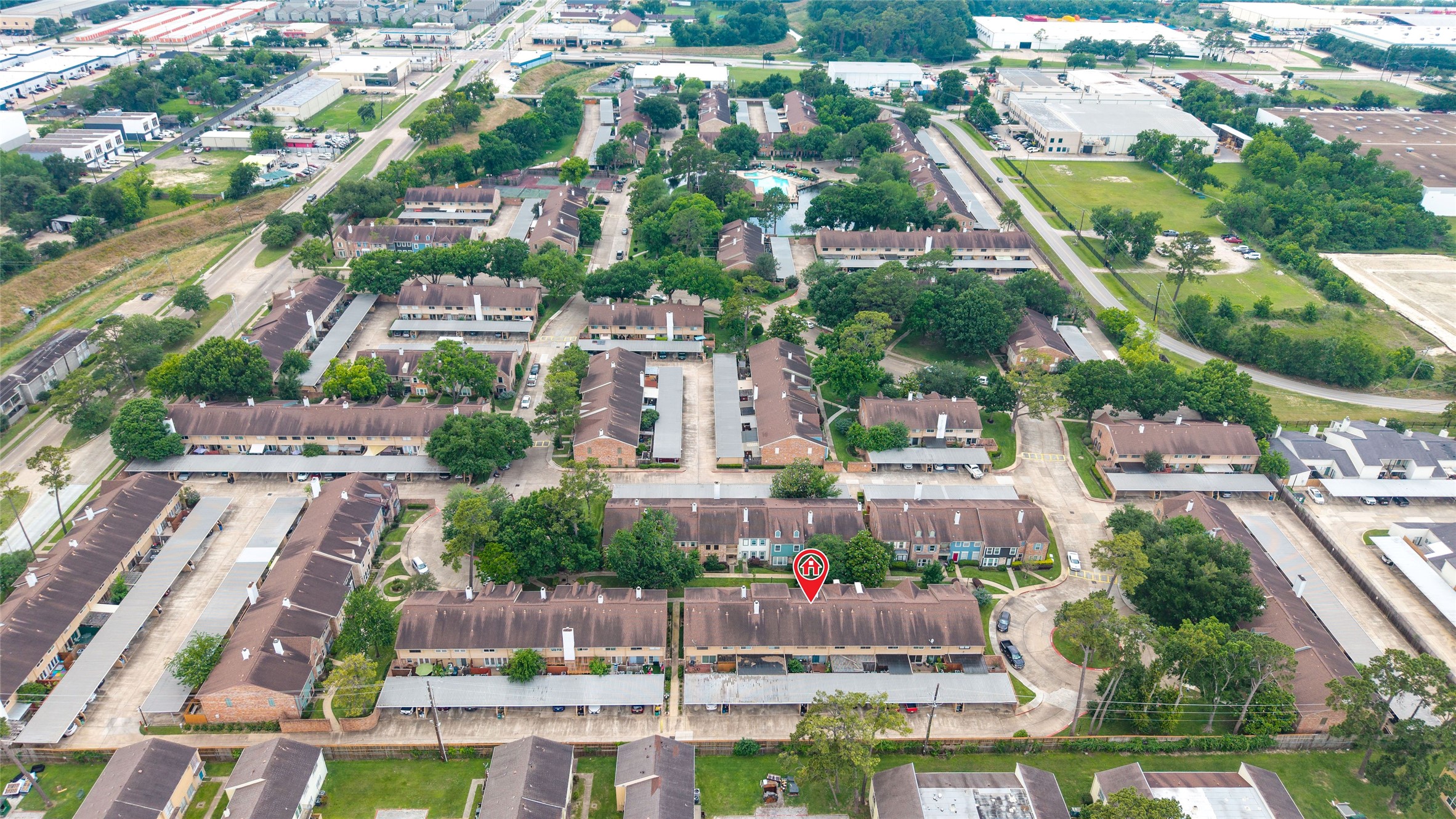 5800 Lumberdale Road, Unit 55 Houston, TX 77092 - Photo 26 of 34 a view of a city