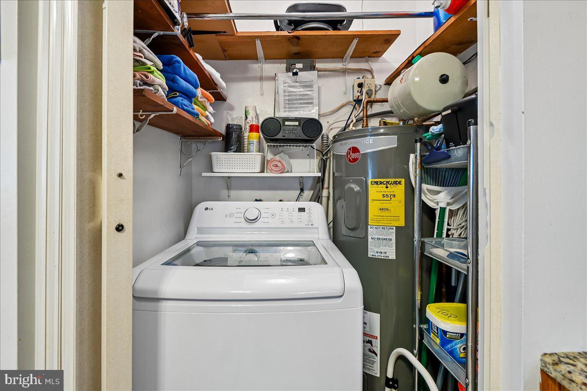 1731 Tacoma Road Edgewater, MD 21037 - Photo 29 of 59 Efficient laundry nook with storage.