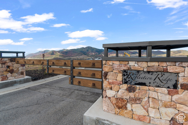 10677 North Reflection Ridge, Unit 1 Hideout, UT 84036 - Photo 33 of 41 View of patio / terrace with a mountain view