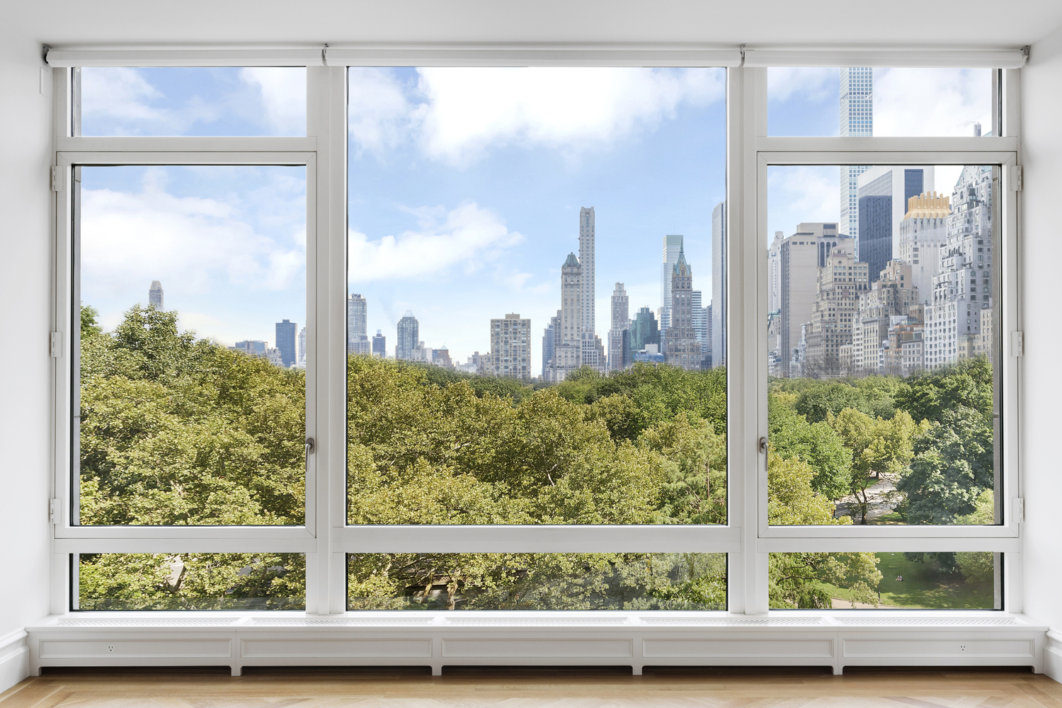 15 Central Park West, Unit 8B Manhattan, NY 10023 - Photo 3 of 13 a view of a city from a window
