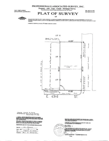 $124,900 | 58 East 43rd Street, Chicago, IL 60653
