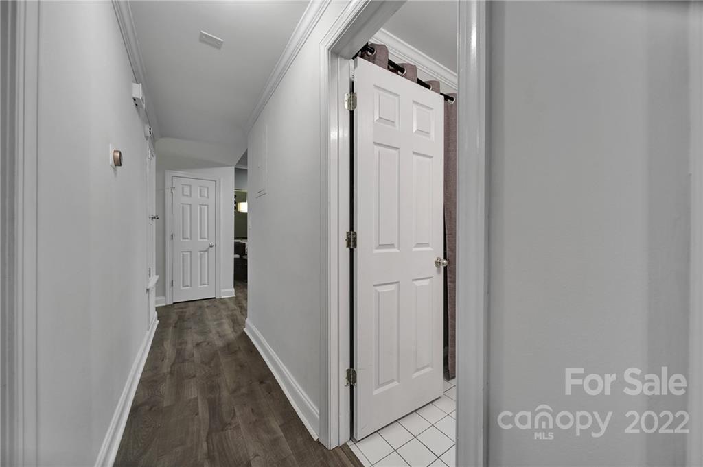 1012 Queens Road, Unit C Charlotte, NC 28207 - Photo 12 of 30 a view of a hallway with wooden floor