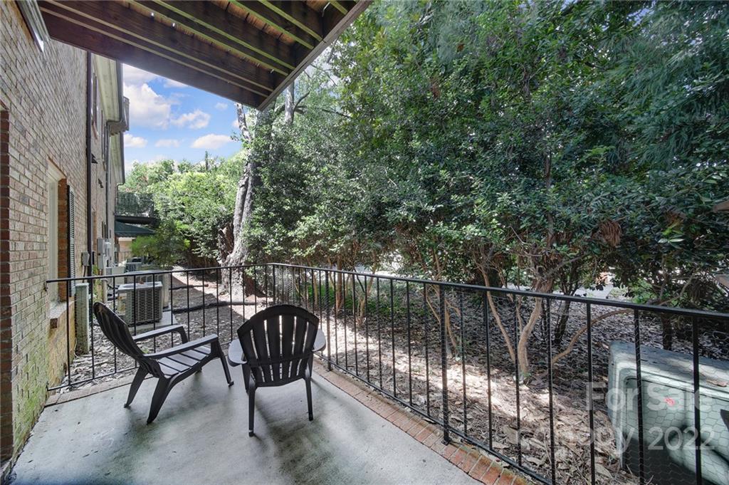 1012 Queens Road, Unit C Charlotte, NC 28207 - Photo 21 of 30 a view of balcony with furniture
