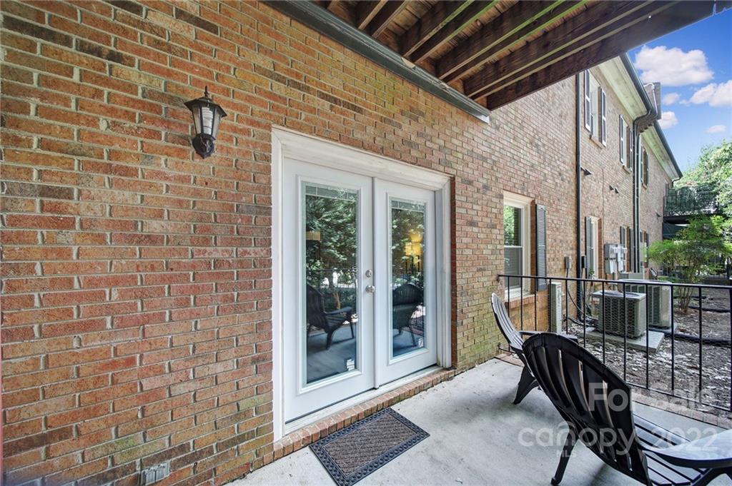 1012 Queens Road, Unit C Charlotte, NC 28207 - Photo 22 of 30 a view of an outdoor space with seating area