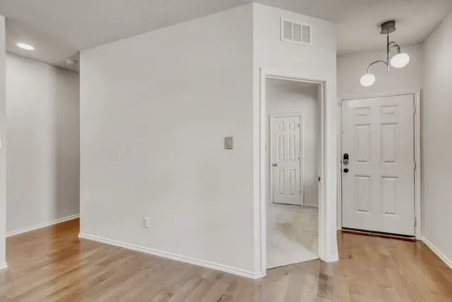 wooden floor in an empty room