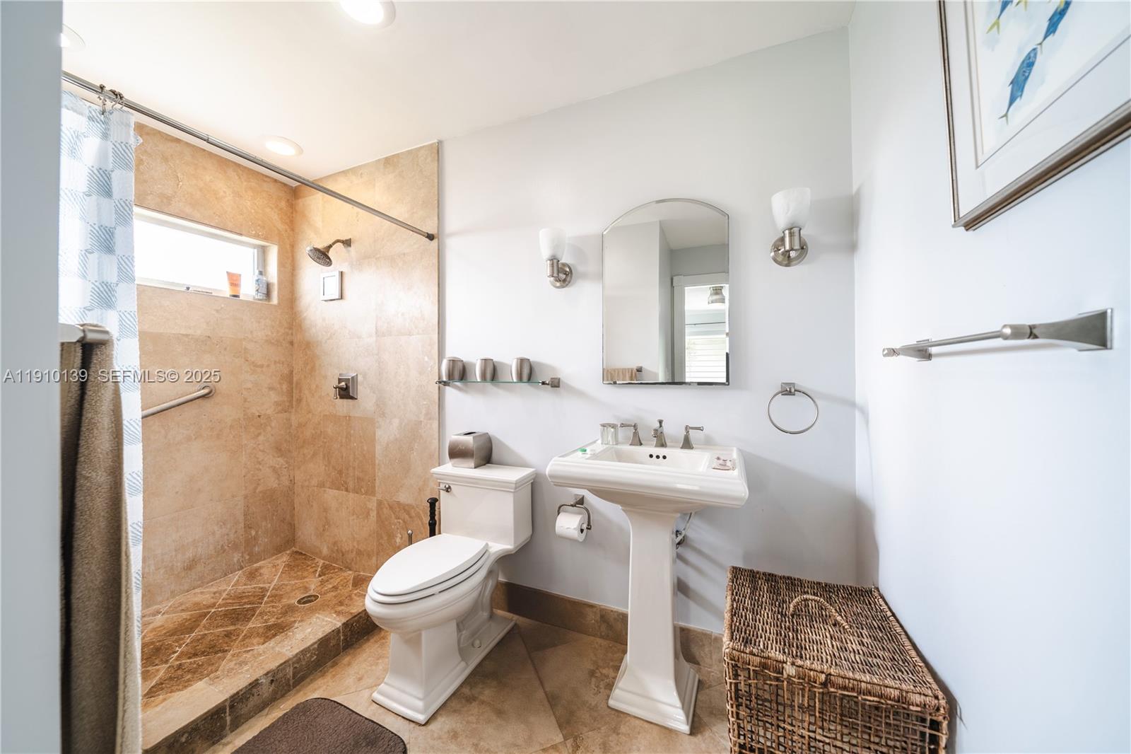 10320 Southwest 91st Street Miami, FL 33176 - Photo 19 of 30 a bathroom with a toilet a sink and shower