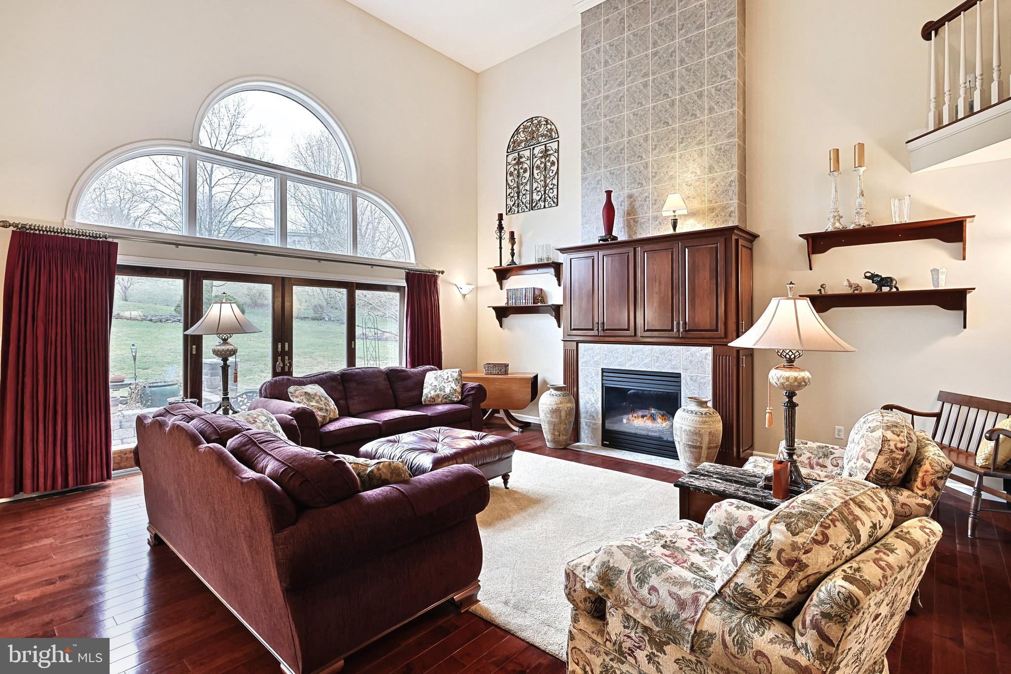 300 Orchard Drive Hanover, PA 17331 - Photo 33 of 70 Great room with custom cabinetry and gas fireplace