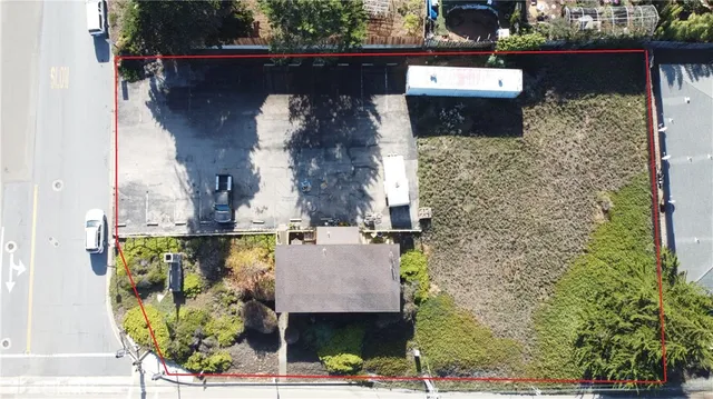 a view of a city street