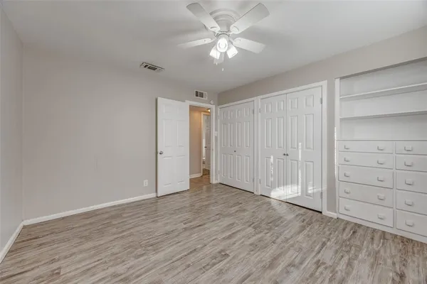wooden floor in an empty room