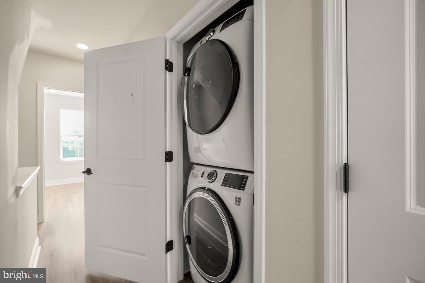 2709 Priya, Unit A76 Philadelphia, PA 19131 - Photo 16 of 29 Efficient laundry nook in modern home.