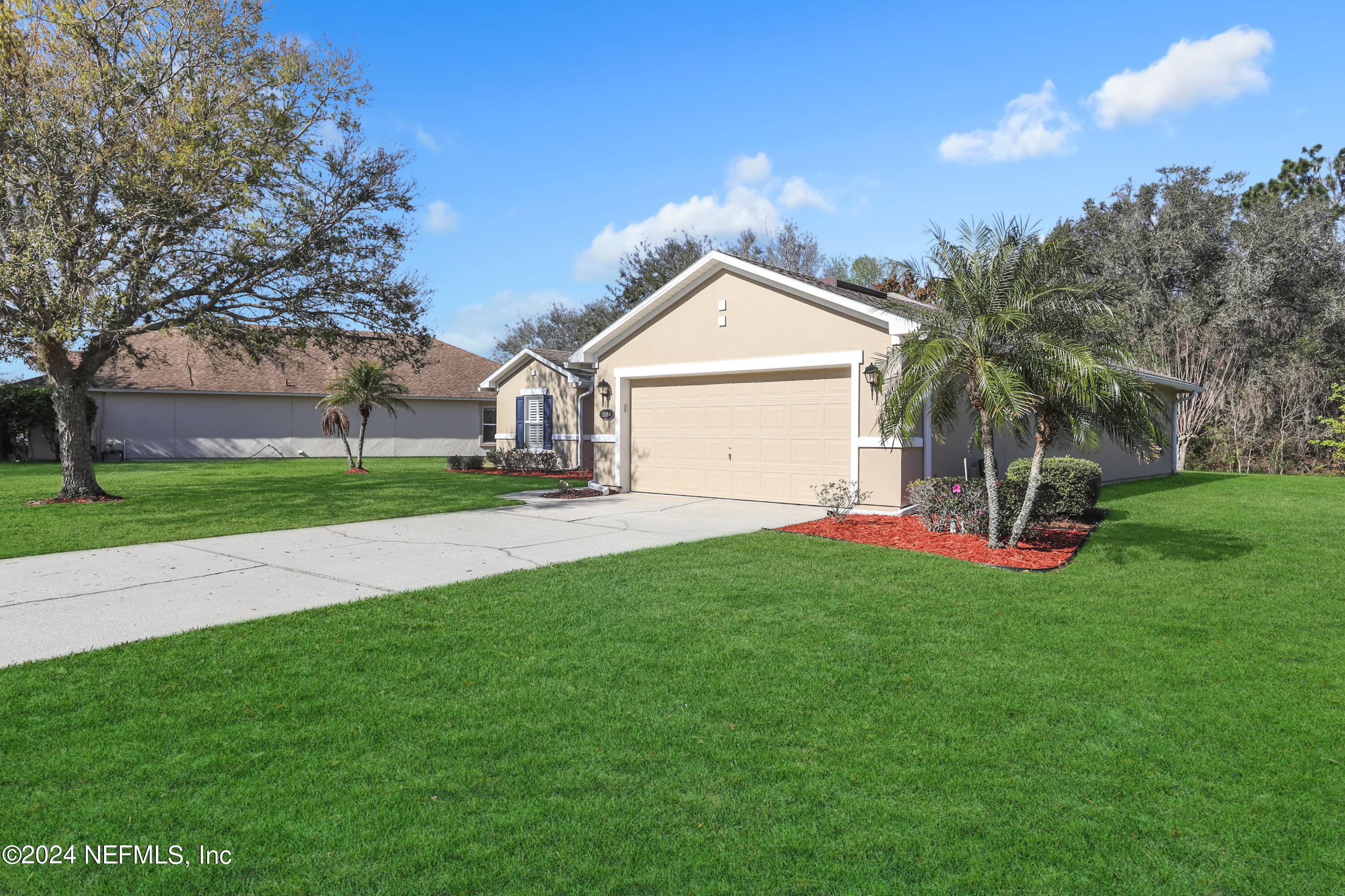 1184 Nochaway Drive St. Augustine, FL 32092 - Photo 25 of 39 a view of a house with a backyard