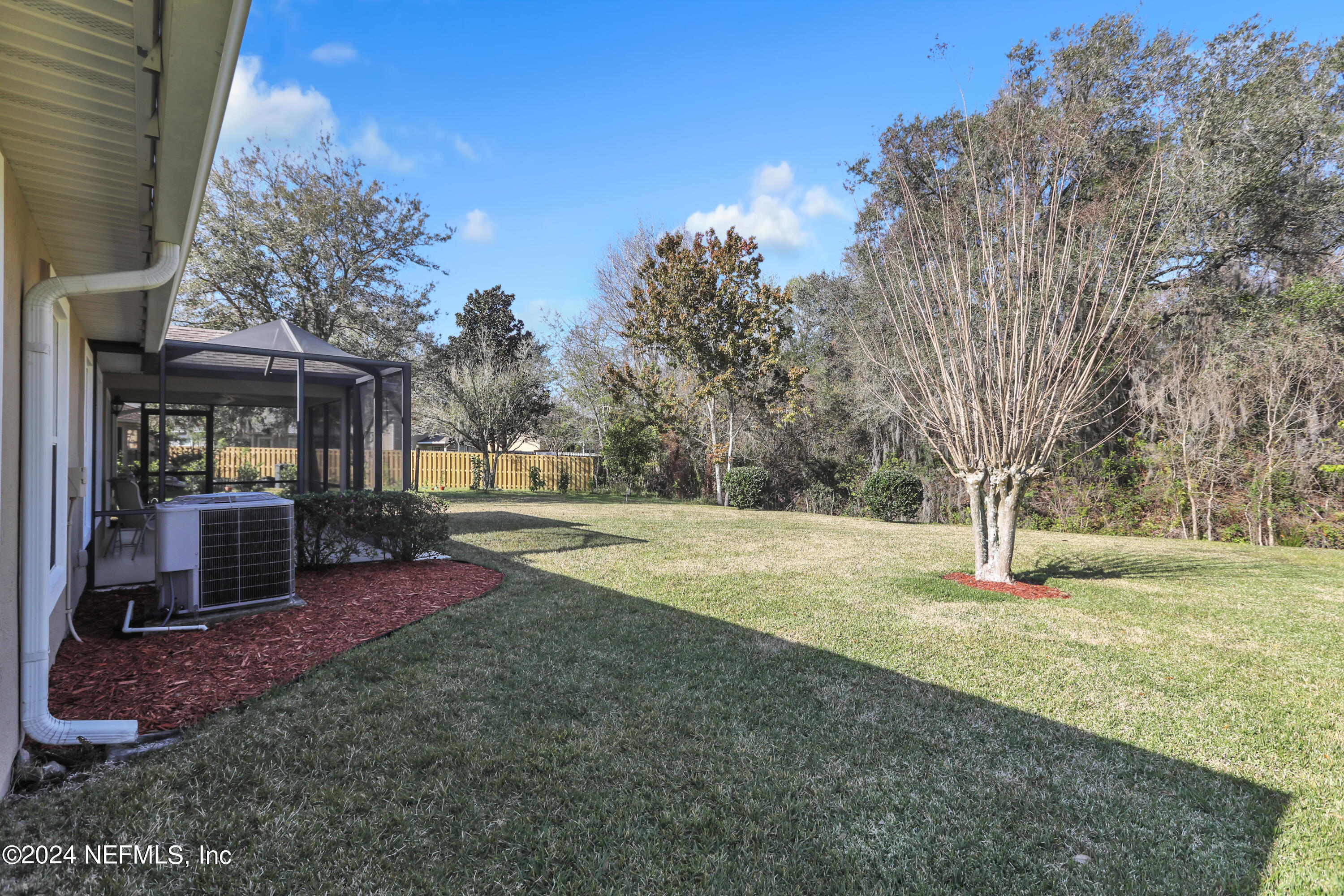 1184 Nochaway Drive St. Augustine, FL 32092 - Photo 26 of 39 a view of backyard with green space