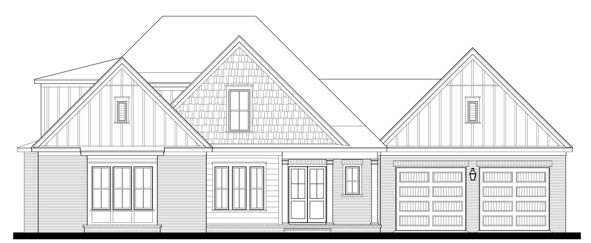 a view of a white building