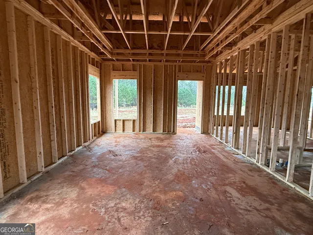 a view of a mountain from a window