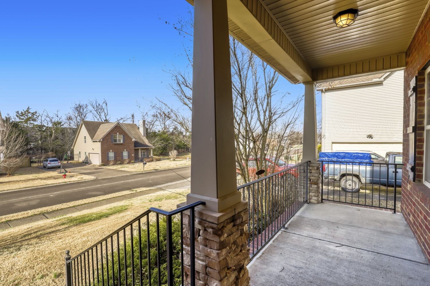 1011 Beverly Lane Spring Hill, TN 37174 - Photo 3 of 20 a view of a balcony with city view