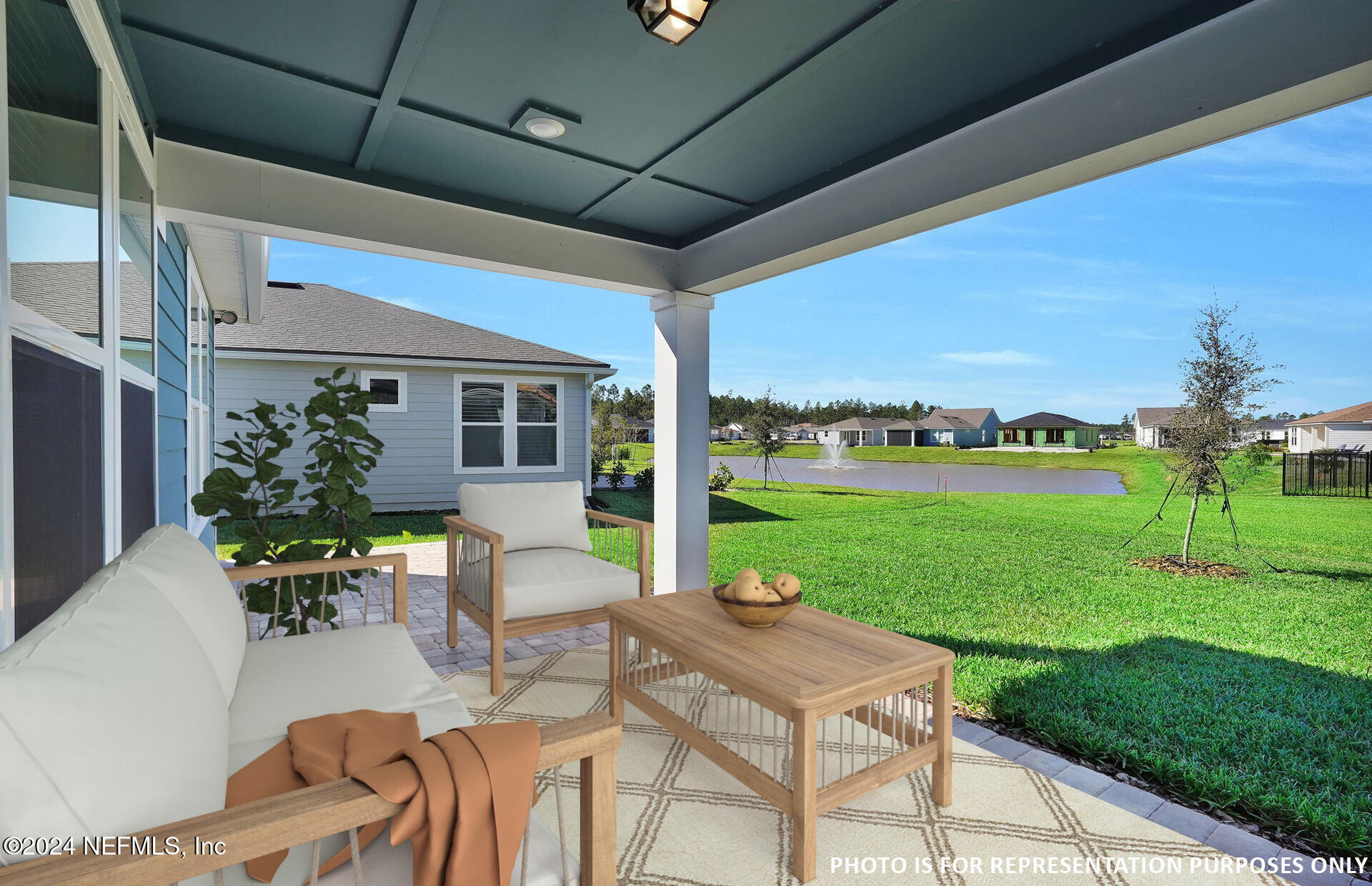 835 Continuum Loop Yulee, FL 32097 - Photo 30 of 54 Prosperity Covered Lanai