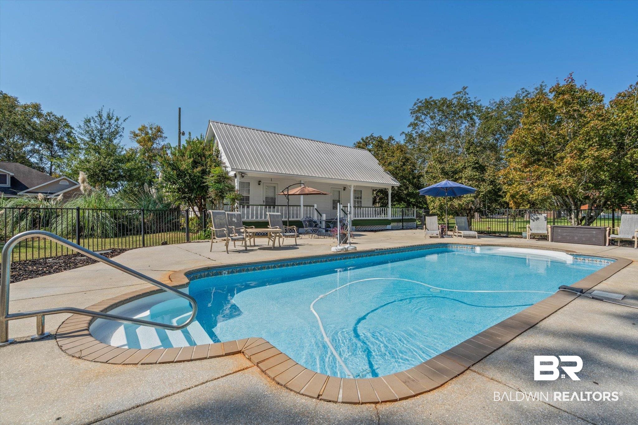 6175 South Grand Bay Wilmer Road Grand Bay, AL 36541 - Photo 23 of 42 View of pool with a patio area