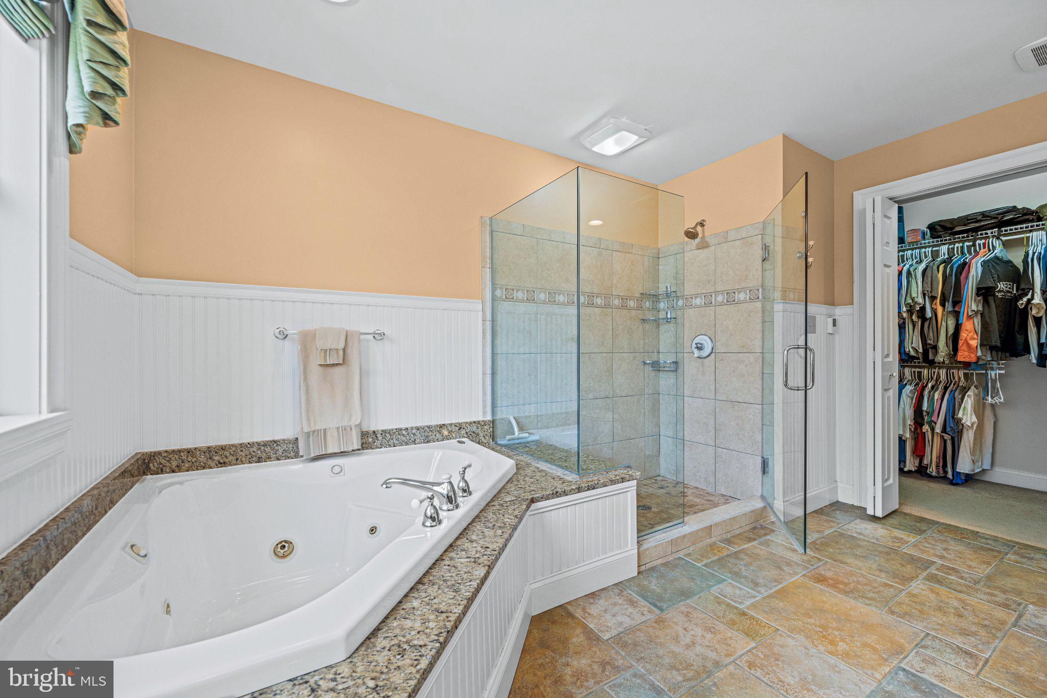 21042 Millers Mill Road Freeland, MD 21053 - Photo 110 of 122 a bathroom with a bathtub and a shower
