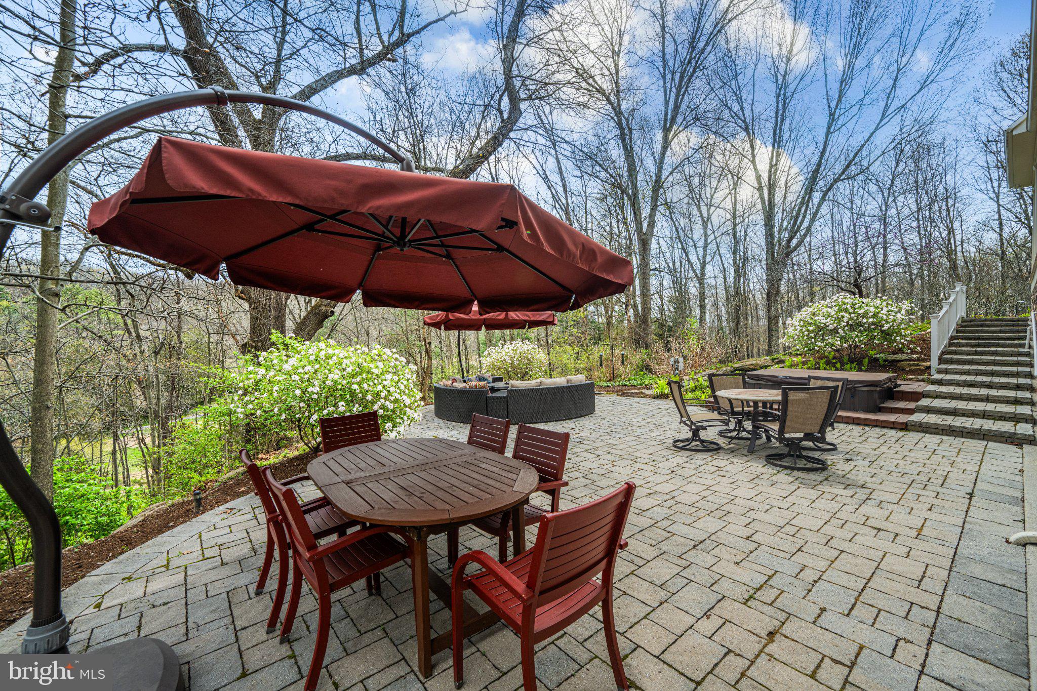21042 Millers Mill Road Freeland, MD 21053 - Photo 66 of 122 a view of backyard with seating space and trees