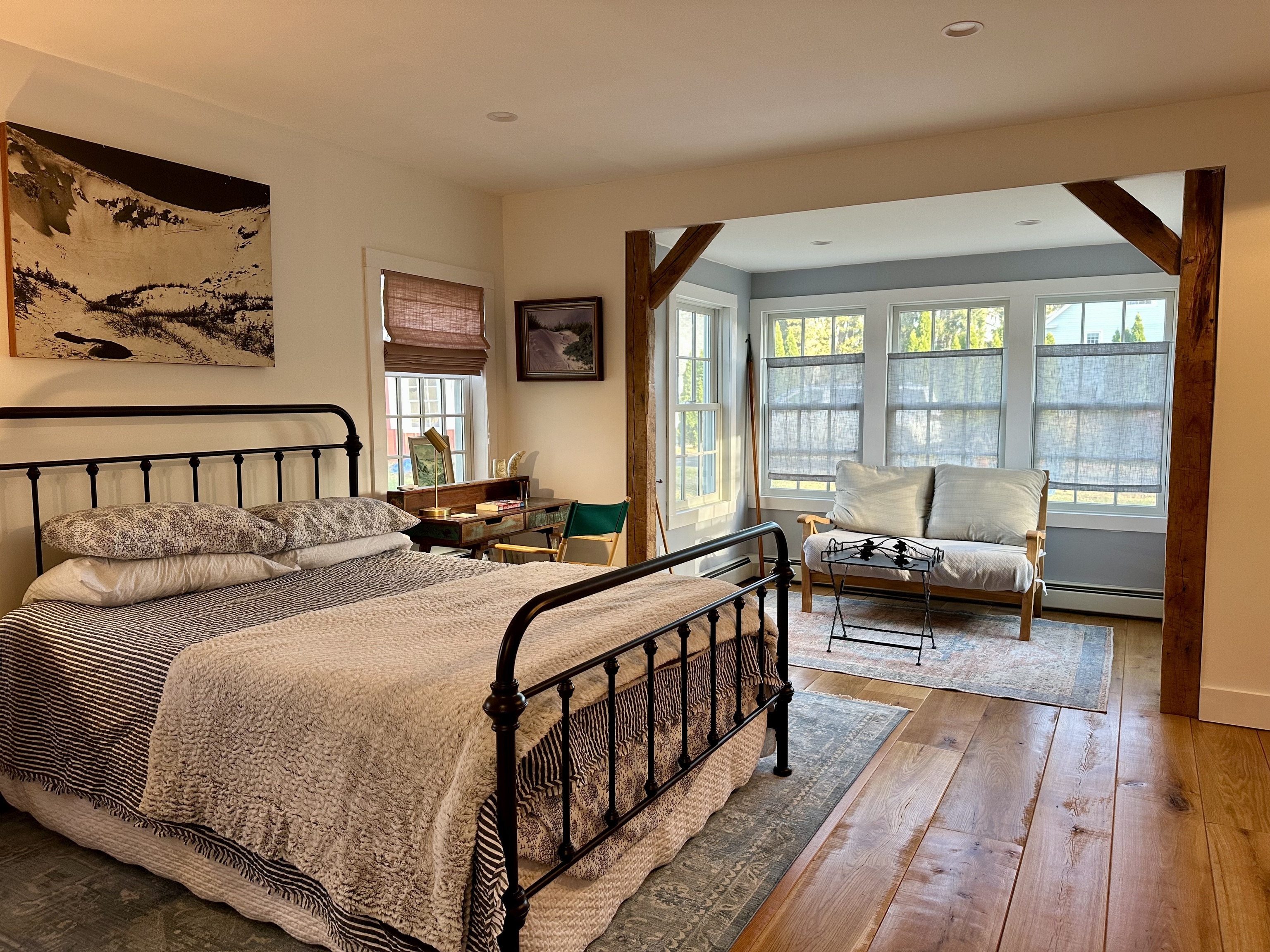 43 Pennywise Lane Old Saybrook, CT 06475 - Photo 21 of 31 a bedroom with double bed and a large window