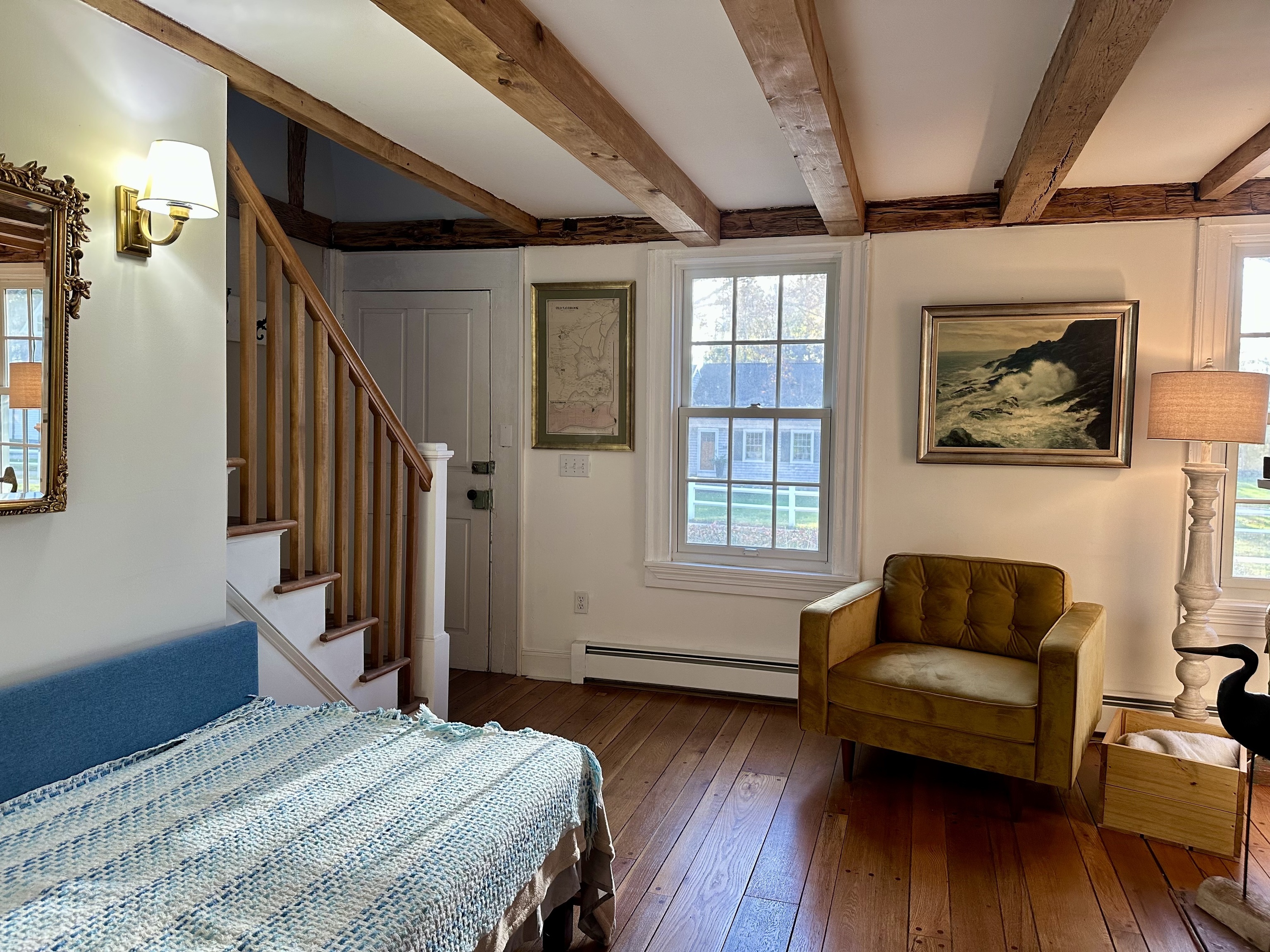 43 Pennywise Lane Old Saybrook, CT 06475 - Photo 8 of 31 a bedroom with furniture and wooden floor