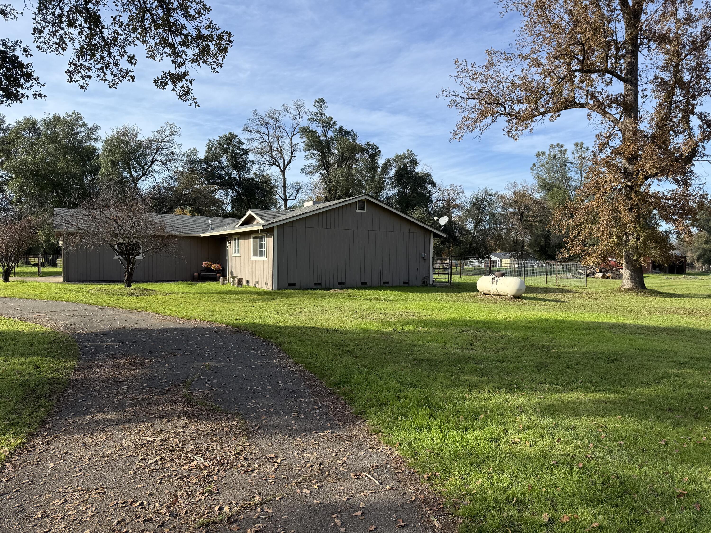 17140 Evergreen Road Cottonwood, CA 96022 - Photo 32 of 32 a view of a house with a big yard