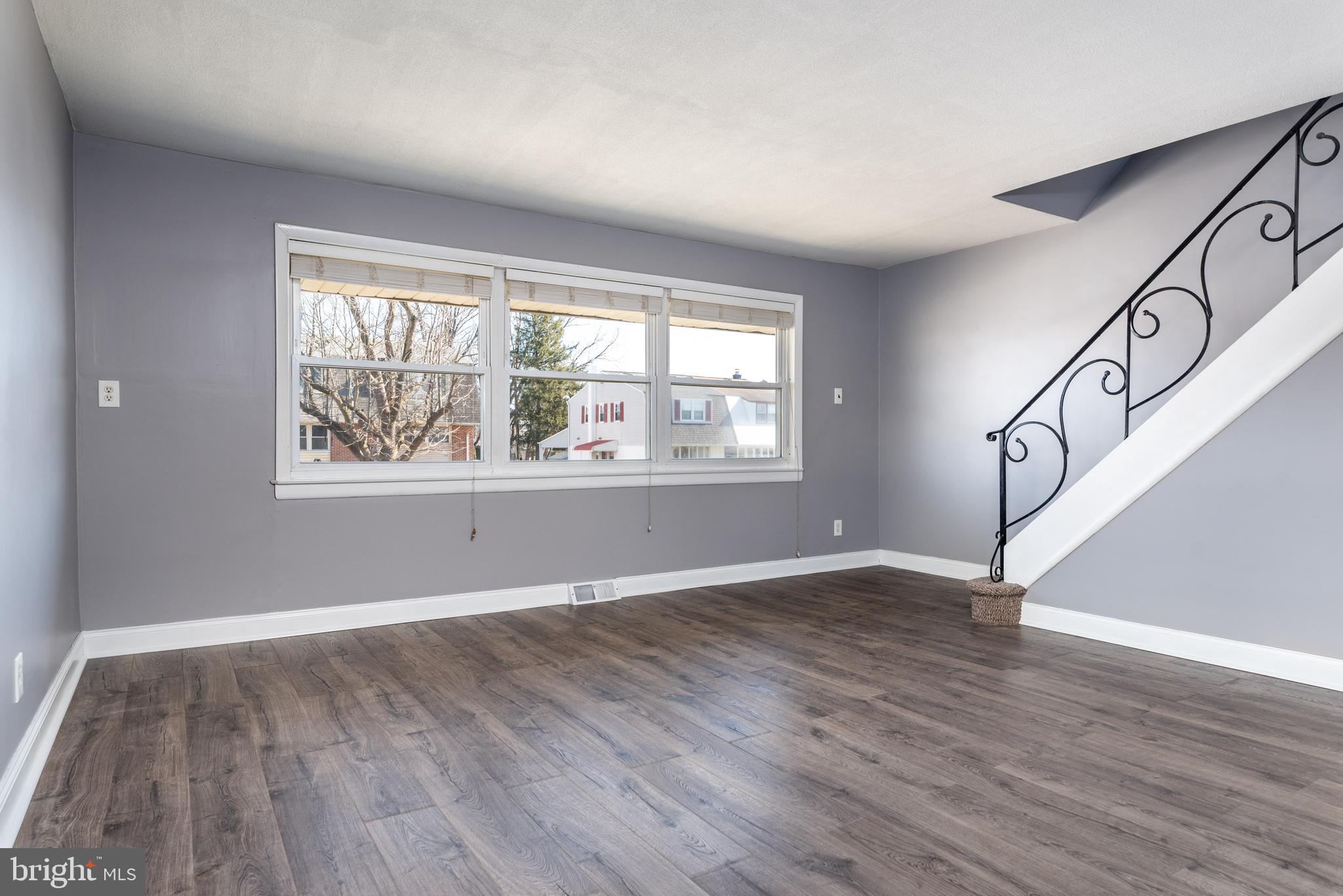 1423 Blackrock Road Swarthmore, PA 19081 - Photo 2 of 25 Lovely Sun-Filled Living Room.