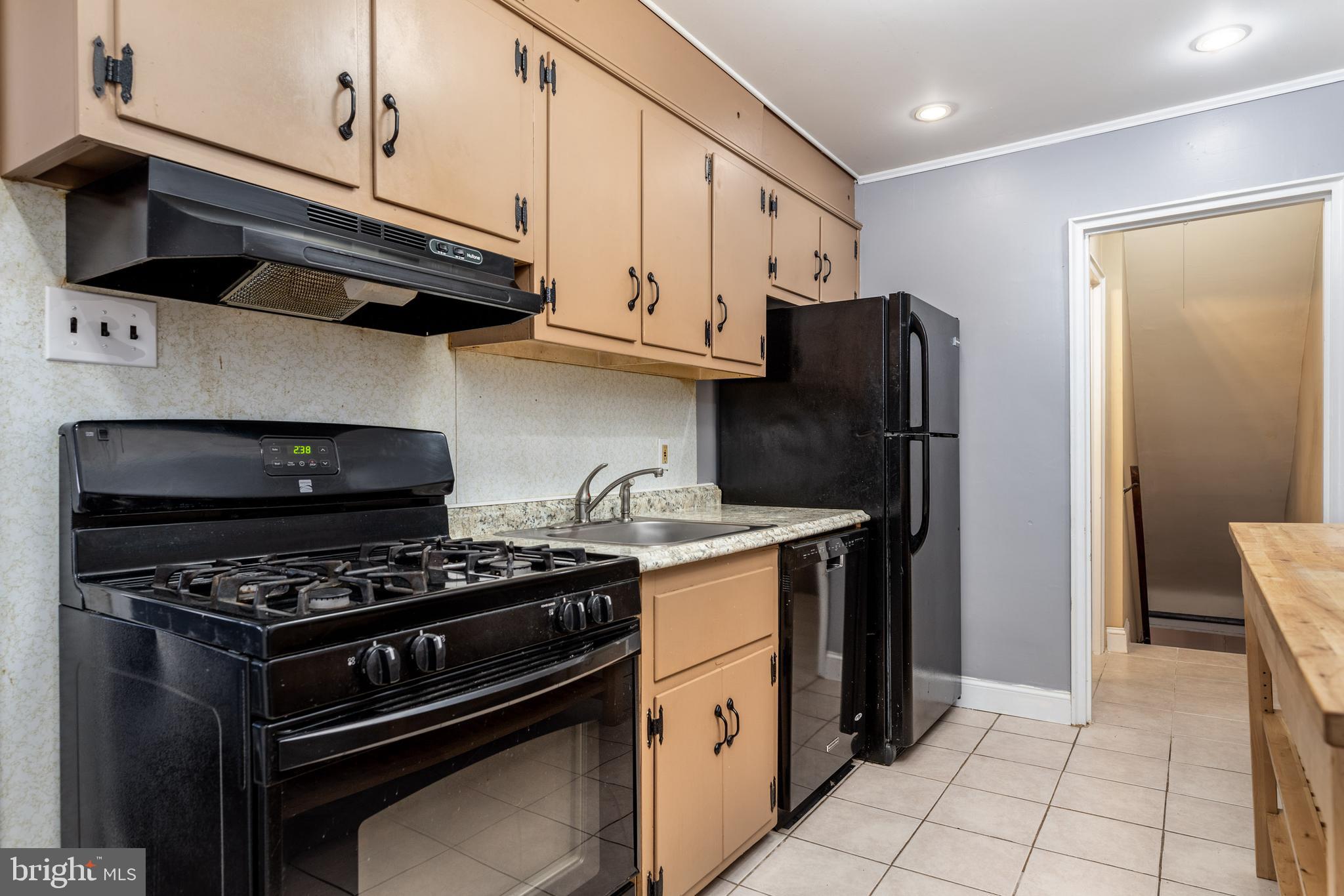 1423 Blackrock Road Swarthmore, PA 19081 - Photo 4 of 25 Galley Kitchen With New Appliances