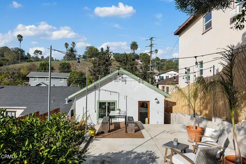 an aerial view of a city with lots of residential buildings