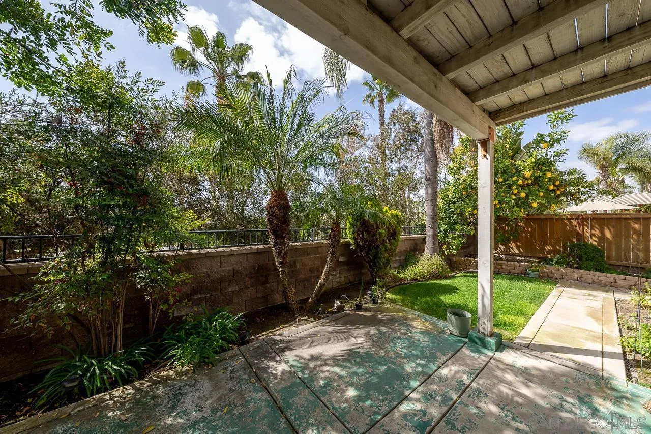 1559 Pleasanton Road Chula Vista, CA 91913 - Photo 35 of 41 a view of a porch with furniture and a yard