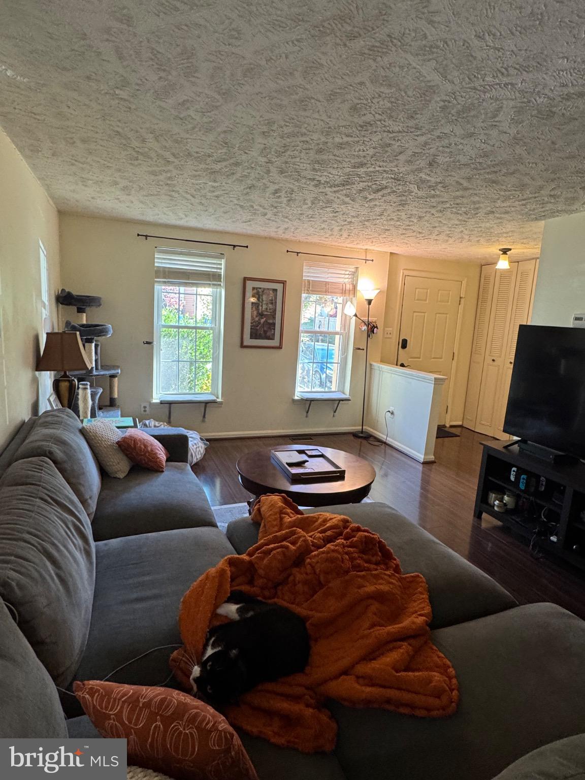 1565 Autumn Ridge Circle Reston, VA 20194 - Photo 3 of 19 a living room with furniture a window and a flat screen tv