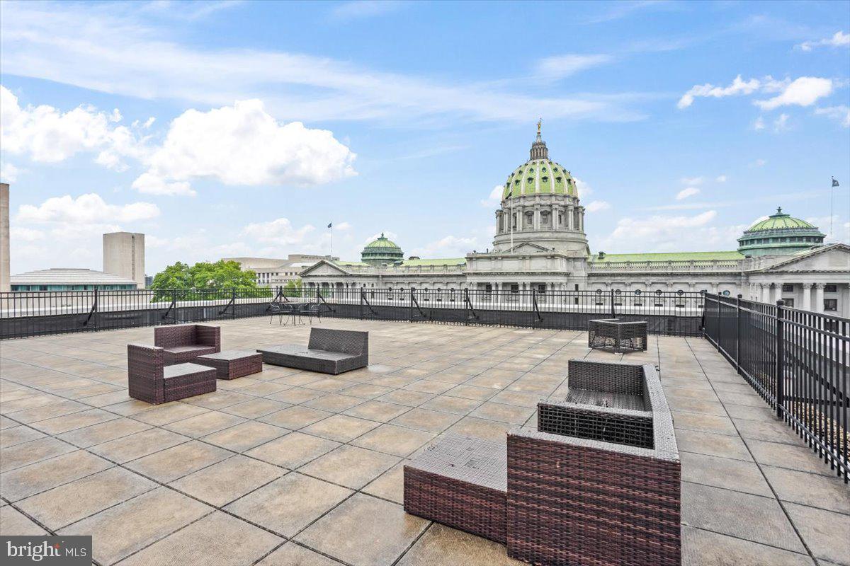 231 State Street, Unit 805 Harrisburg, PA 17101 - Photo 36 of 37 a view of a terrace with chairs